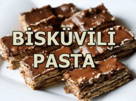 Bisküvili Çikolatalı Pasta Tarifi nasıl Yapılır?
